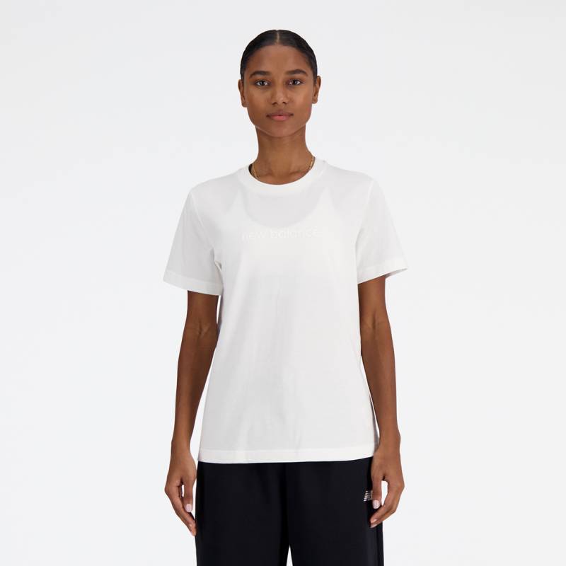 New Balance W Hyper Density Jersey T-Shirt  Damen, weiss, Grösse: XS von New Balance