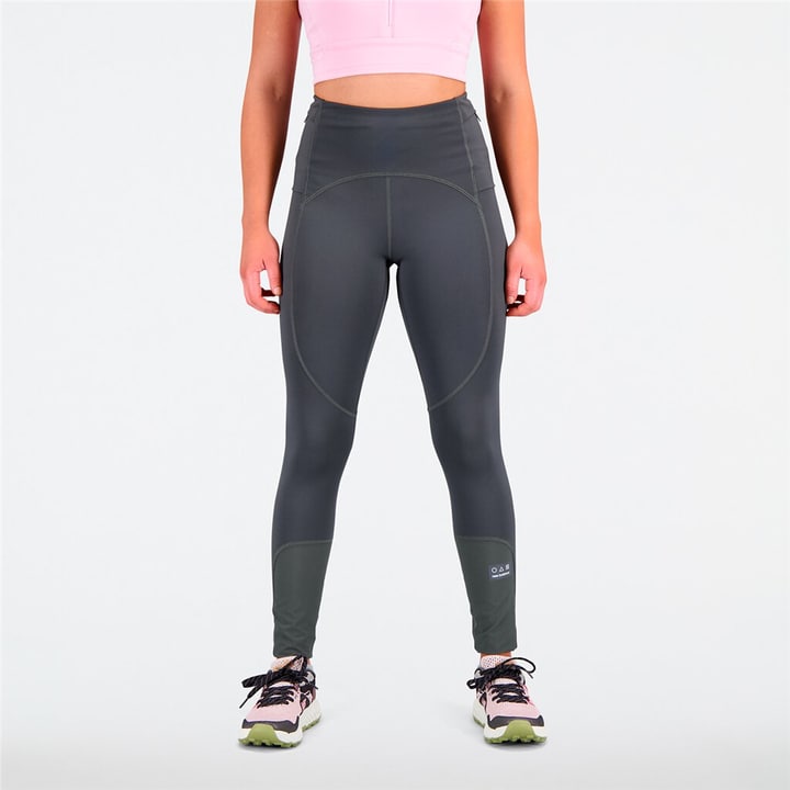 New Balance W Impact Run AT High Rise Tight Tights dunkelgrau von New Balance