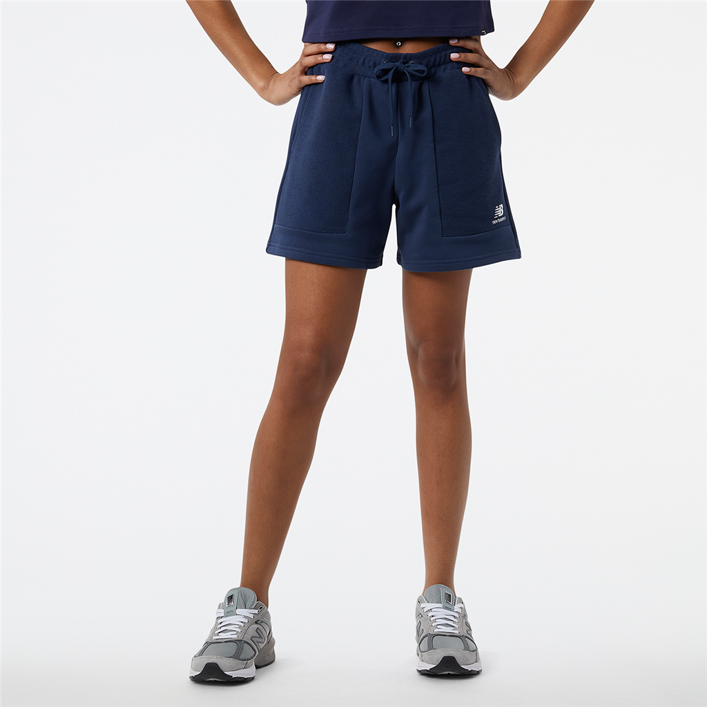 New Balance W NB Athletics Short Athletic Fit Damen, blau, Grösse: XS von New Balance