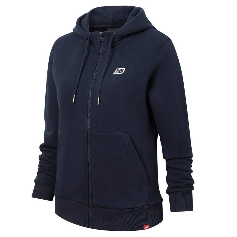 New balance W NB Small Logo Zip Hoodie-S S von New balance