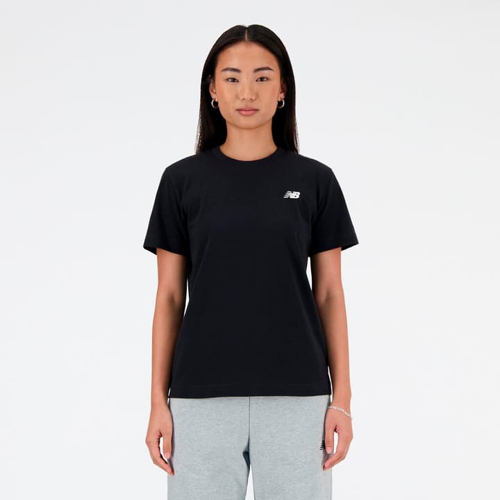 New Balance W New Balance Jersey Small Logo T-Shirt T-Shirt schwarz von New Balance