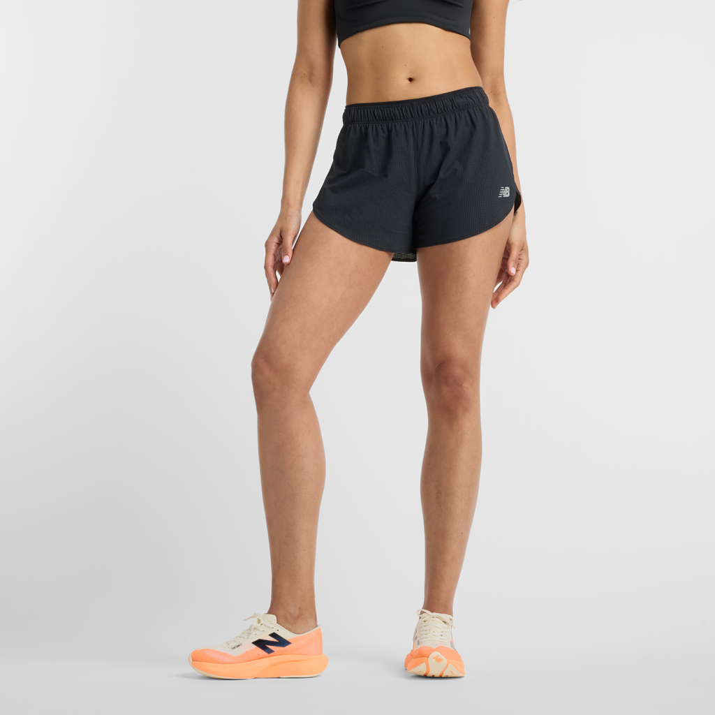 New Balance W RC Ultra Light Short Slim Fit Damen, schwarz, Grösse: XS von New Balance