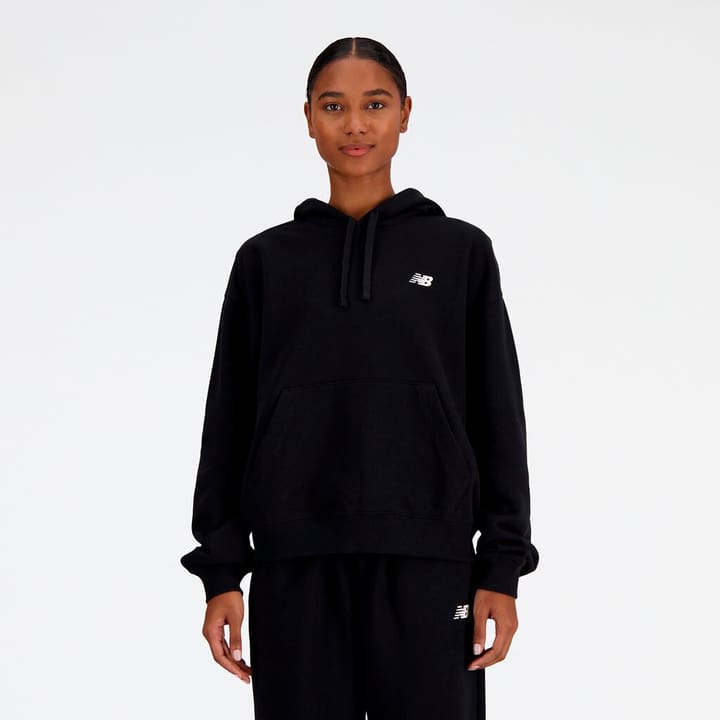 New Balance W Sport Essentials French Terry Small Logo Hoodie Hoodie schwarz von New Balance