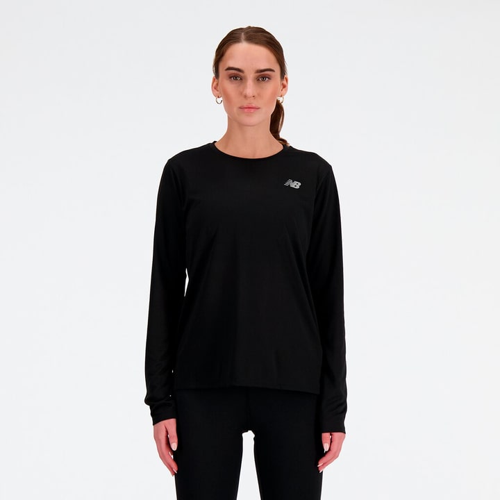 New Balance W Sport Essentials Long Sleeve Langarmshirt schwarz von New Balance