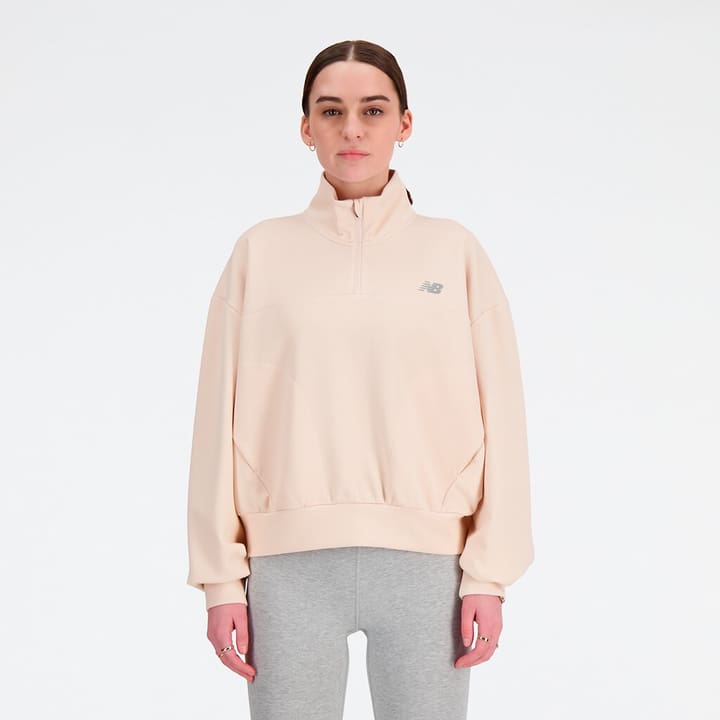 New Balance W Triple Knit Spacer Pullover Pullover altrosa von New Balance