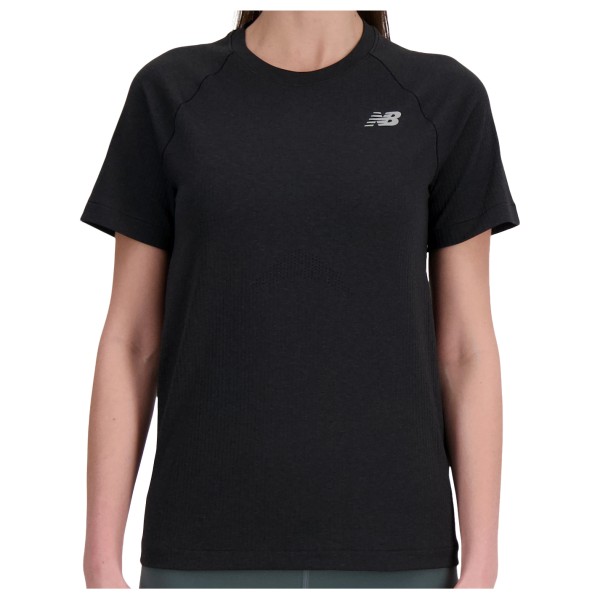 New Balance - Women's Seamless S/S - Funktionsshirt Gr L;S;XL;XS schwarz von New Balance