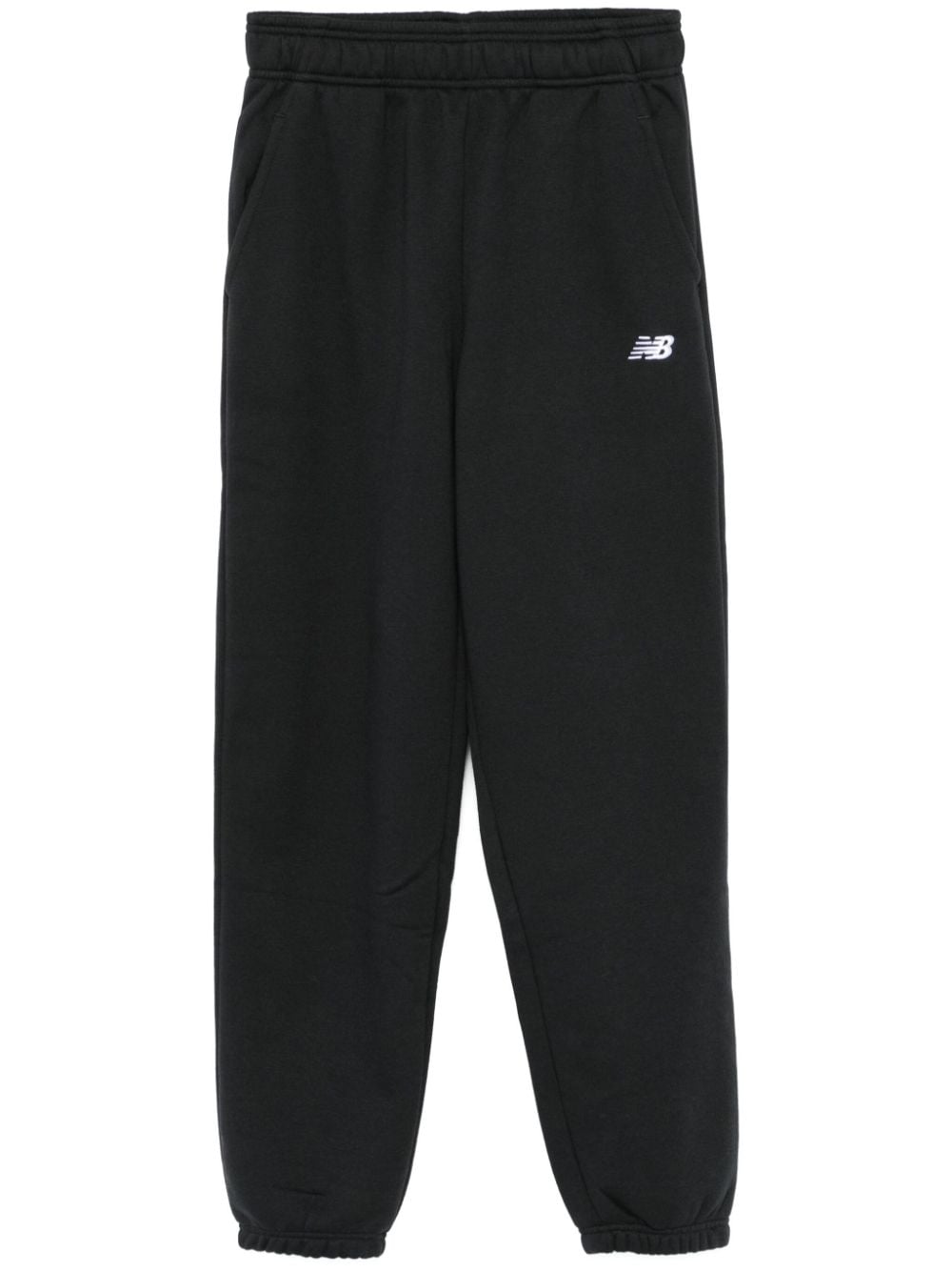 New Balance logo-embroidered track pants - Black von New Balance