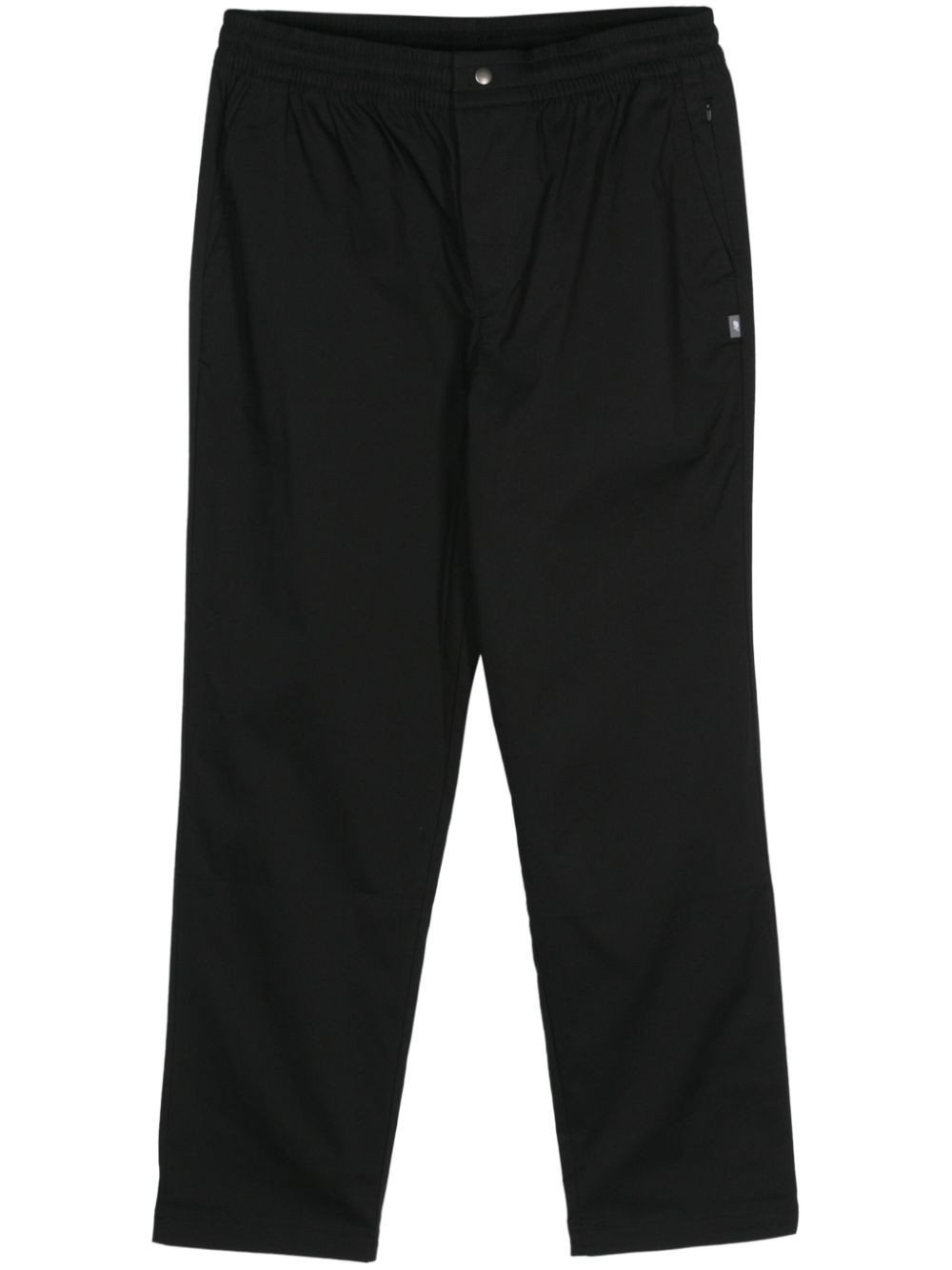 New Balance logo-tag tapered trousers - Black von New Balance