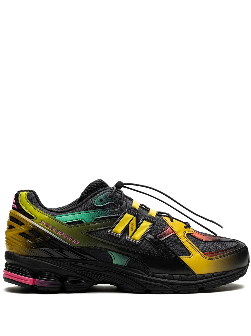 New Balance x Bricks & Wood 1906 "Phantom/Egg Yolk" sneakers - Black von New Balance