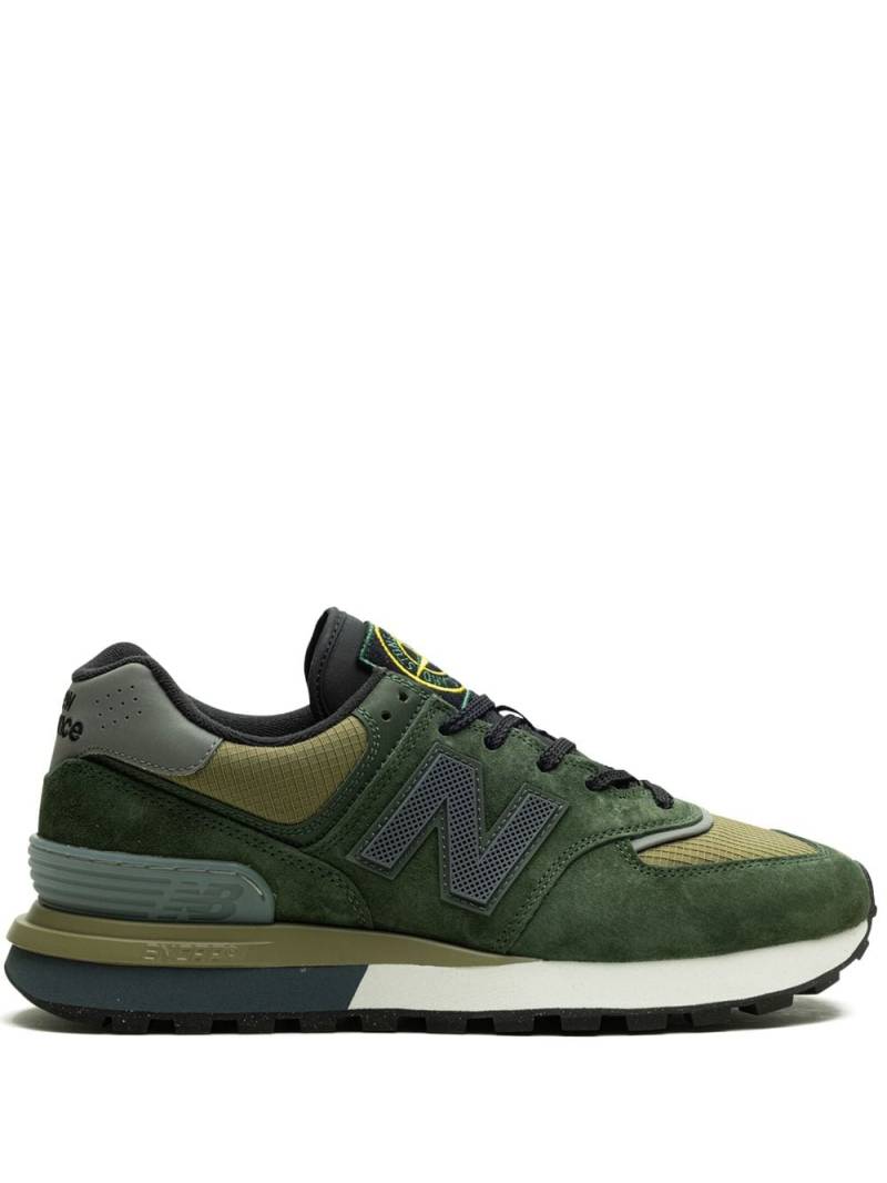 New Balance x Stone Island 574 Legacy "Dark Green" sneakers von New Balance