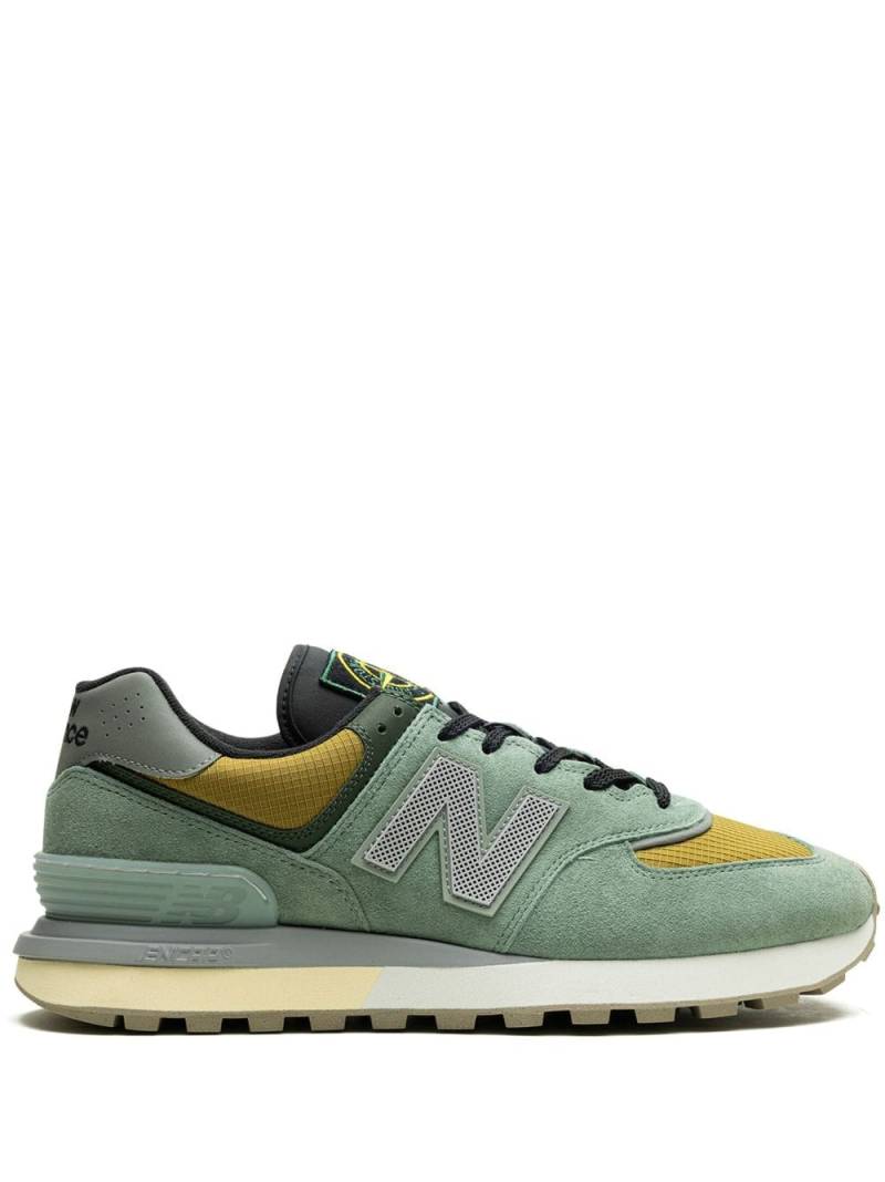 New Balance x Stone Island 574 Legacy "Light Green" sneakers von New Balance