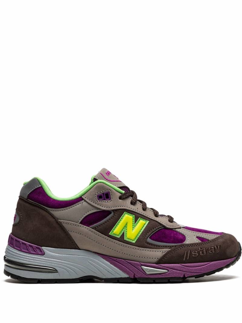 New Balance x Stray Rats 991 "Brown" sneakers - Grey von New Balance