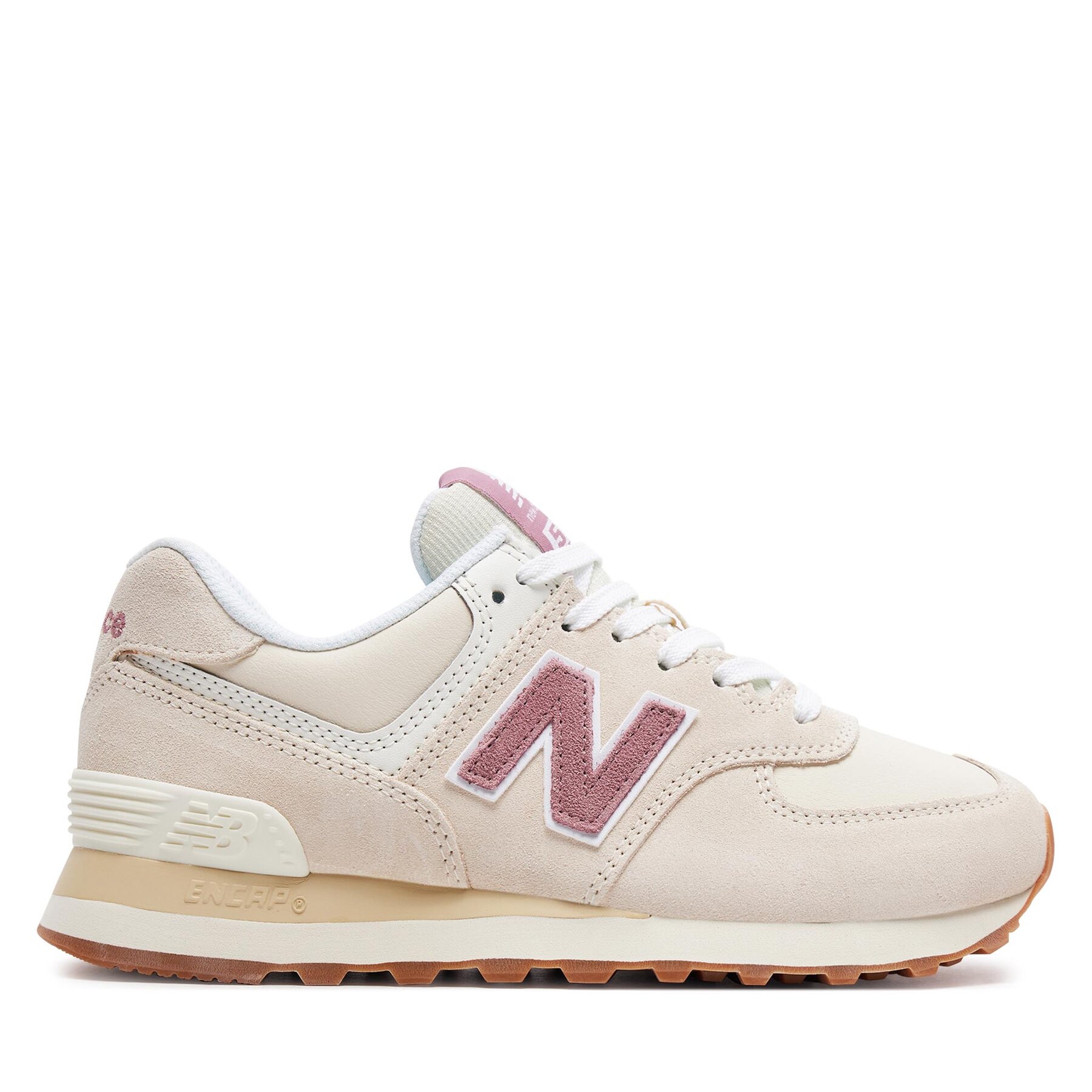 Sneakers New Balance WL574QC2 Beige von New Balance