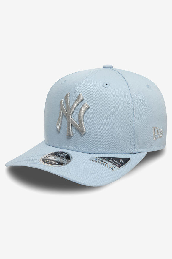 New Era 9Fifty Cap / Snapback | Pastel Blue + Silver | Herren  | S/M von New Era