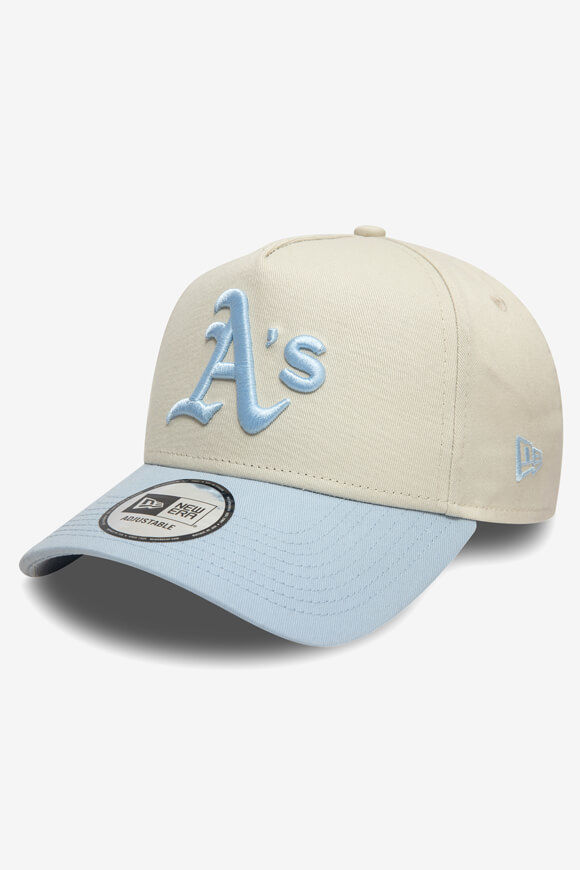 New Era 9Forty Cap / Snapback | Stone + Light Blue | Herren  | Einheitsgroesse von New Era