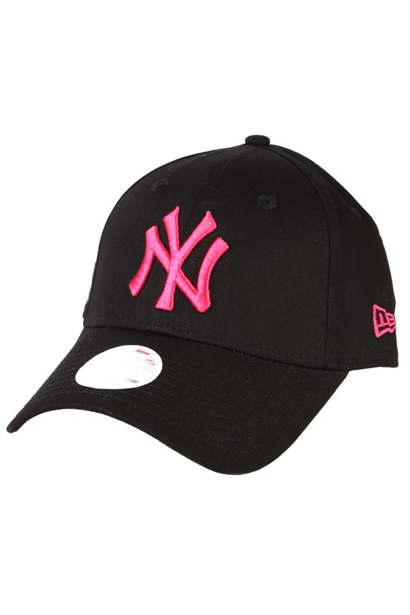 New Era 9Forty Cap / Strapback | Schwarz + Pink | Damen  | Einheitsgroesse von New Era