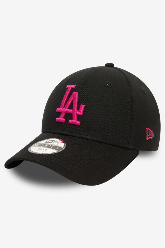 New Era 9Forty Cap / Strapback | Black + Pink | Mädchen  | Einheitsgroesse von New Era