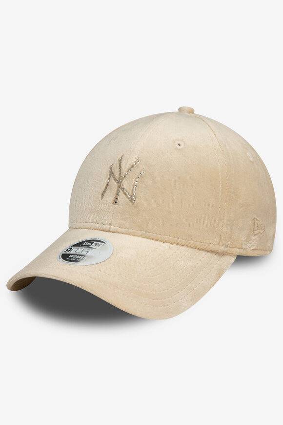 New Era 9Forty Samt Cap / Strapback | Stone | Damen  | Einheitsgroesse von New Era