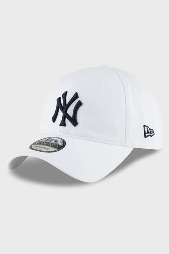 New Era 9Twenty Cap / Strapback | White + Navy | Herren  | Einheitsgroesse von New Era