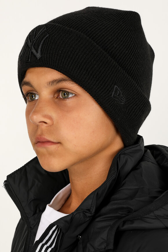 New Era Beanie | Schwarz + Schwarz | Jungen  | Einheitsgroesse von New Era