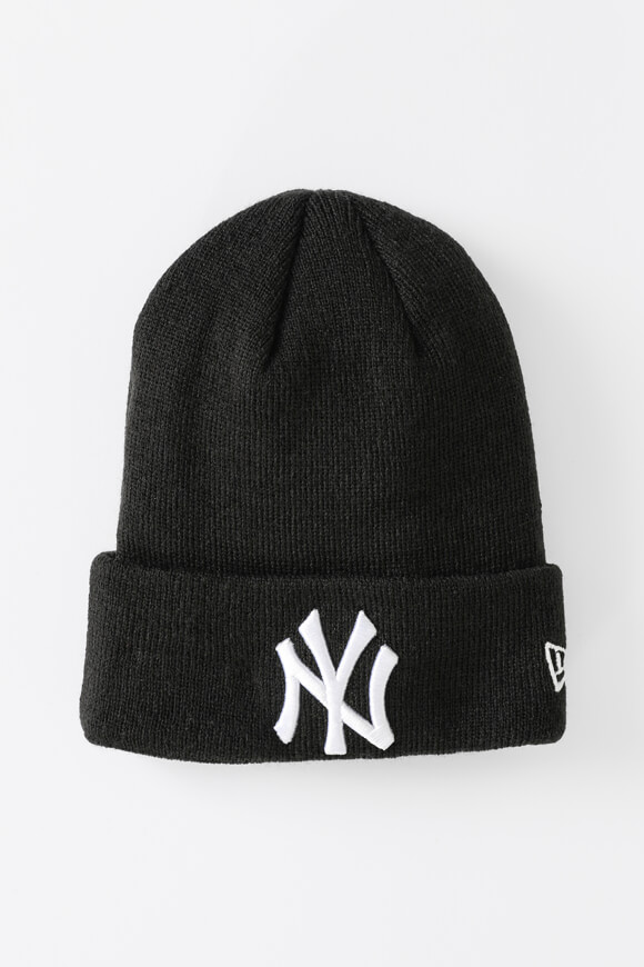 New Era Beanie | Schwarz + Weiss | Jungen  | Einheitsgroesse von New Era