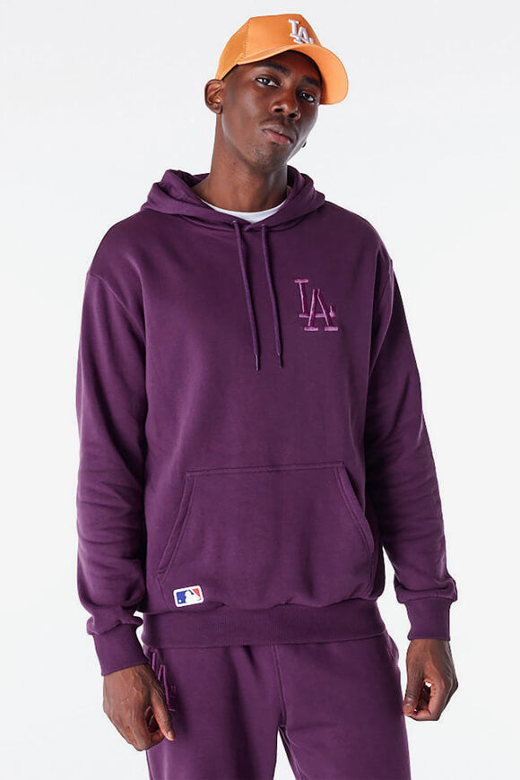 New Era League Essentials Oversize Kapuzensweatshirt | Violet | Herren  | L von New Era