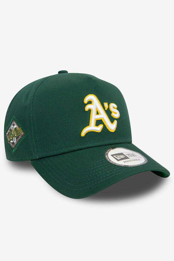 New Era Patch Eframe Adjustable Cap / Snapback | Dark Green + White + Yellow | Herren  | Einheitsgroesse von New Era