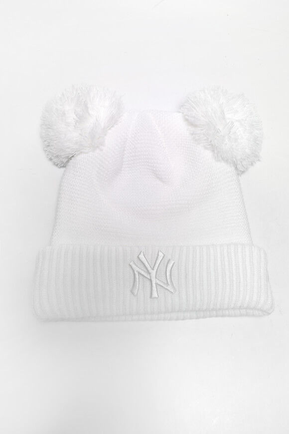 New Era Pom-Beanie | White | Damen  | Einheitsgroesse von New Era