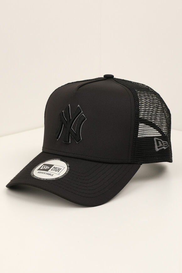 New Era Trucker Cap / Snapback | Schwarz + Grau | Herren  | Einheitsgroesse von New Era