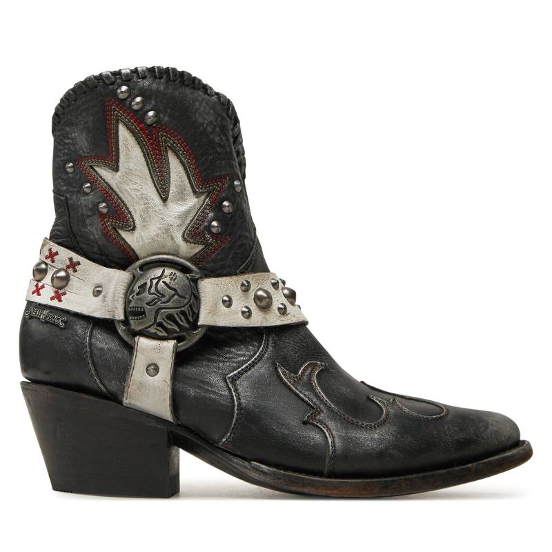 Cowboystiefel NEW ROCK M-WSTM004-S2 Schwarz von New Rock