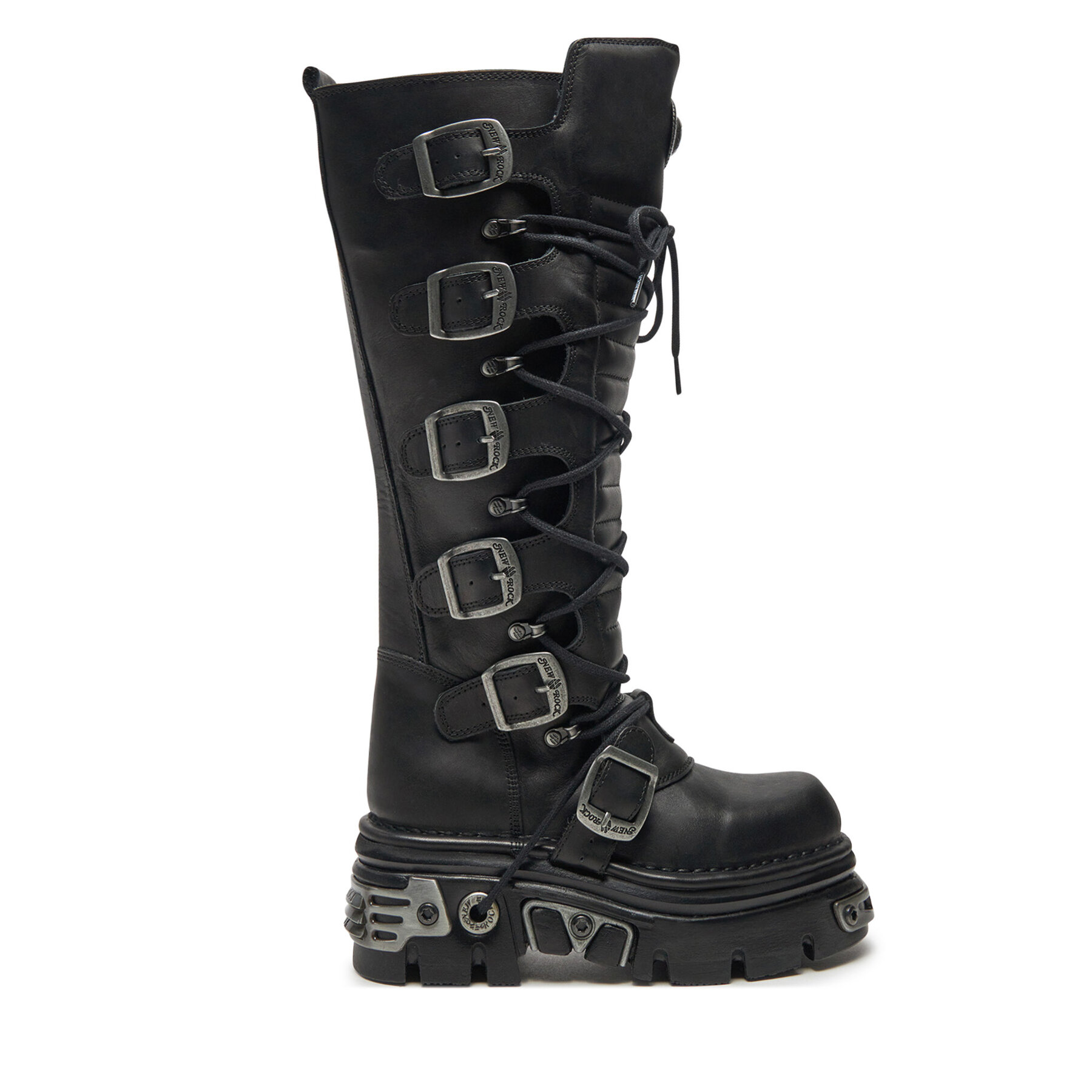 Schnürstiefel NEW ROCK M-272-S1 Schwarz von New Rock