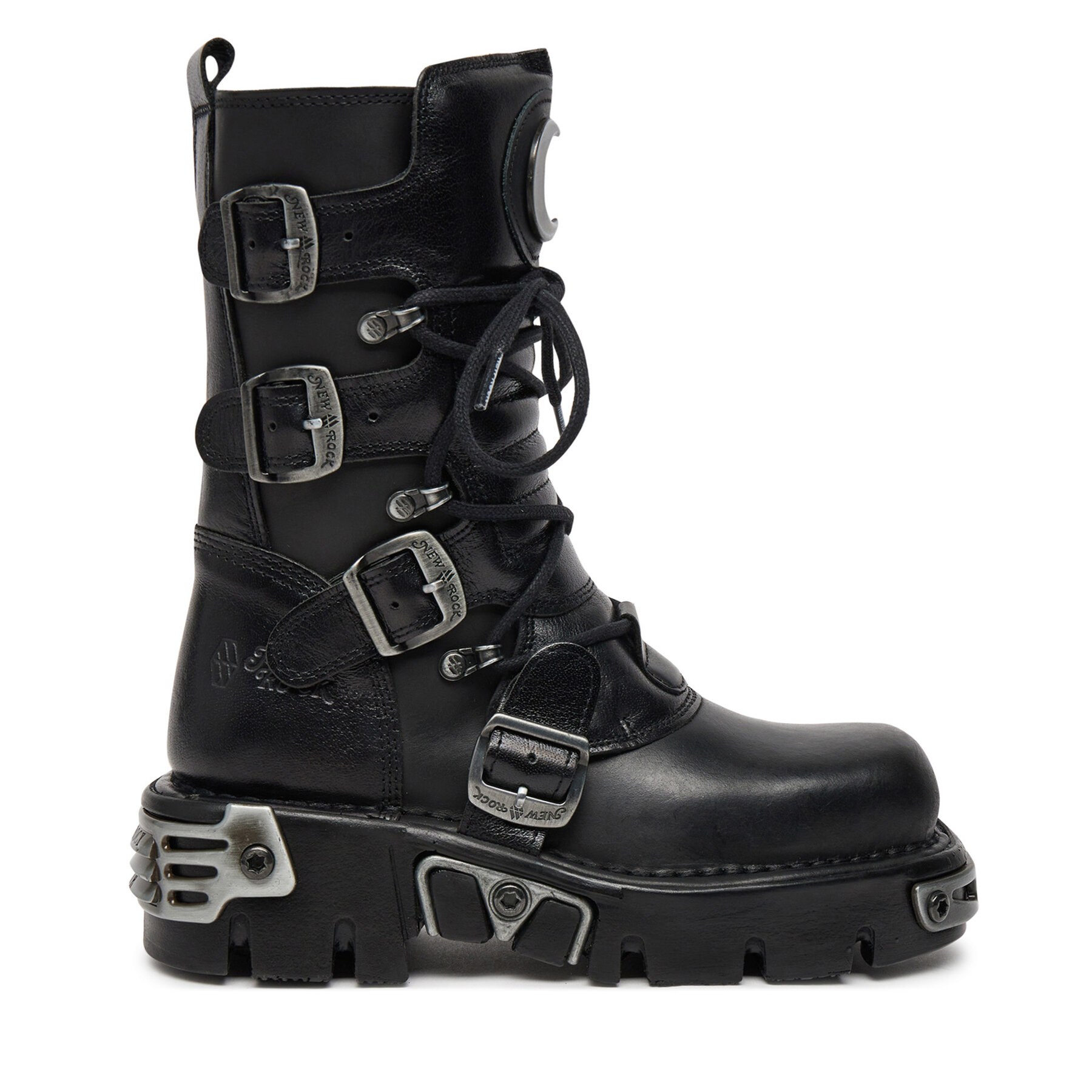 Schnürstiefel NEW ROCK M-373LUNA-S1 Schwarz von New Rock