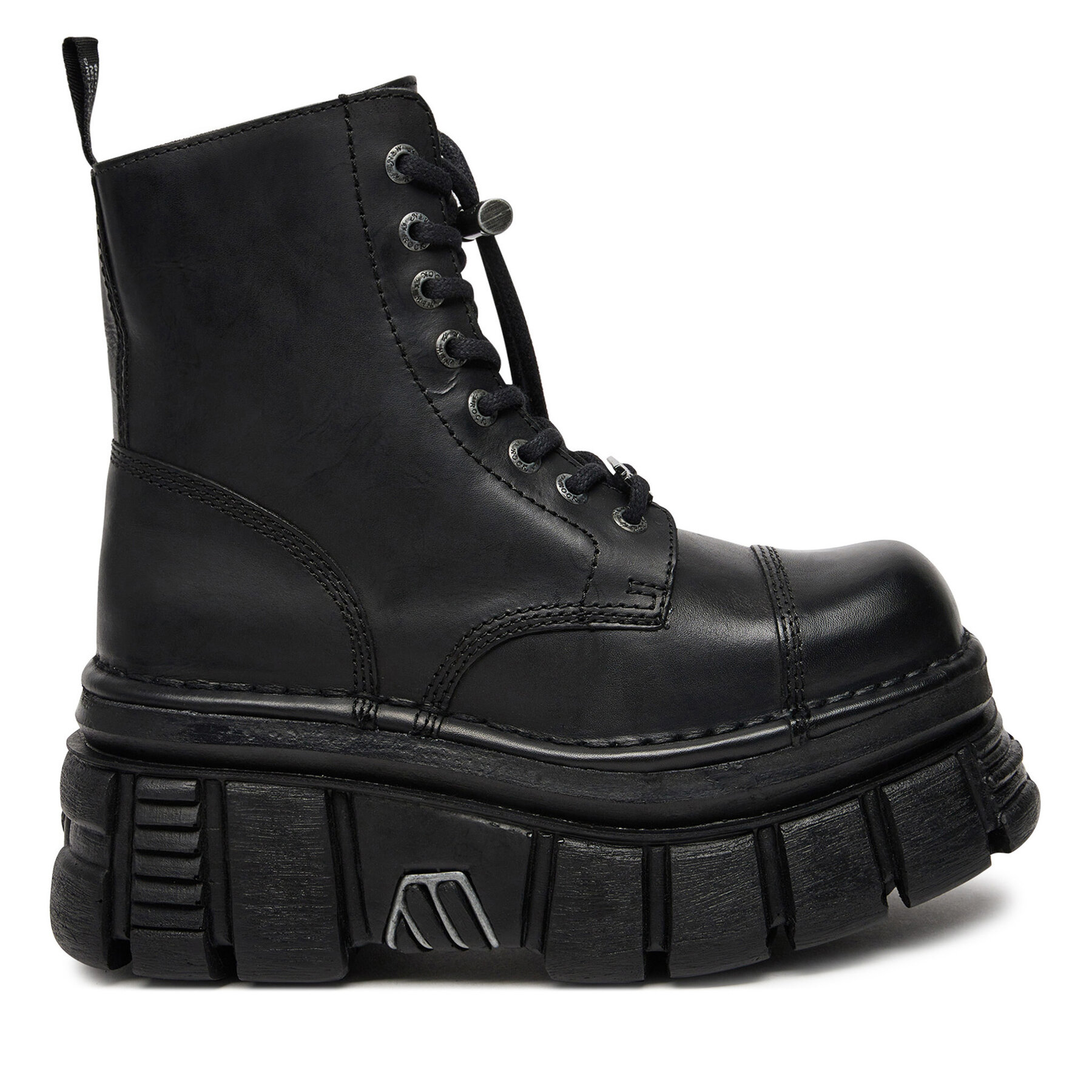 Schnürstiefel NEW ROCK M-NEWMILI083-S21 Schwarz von New Rock