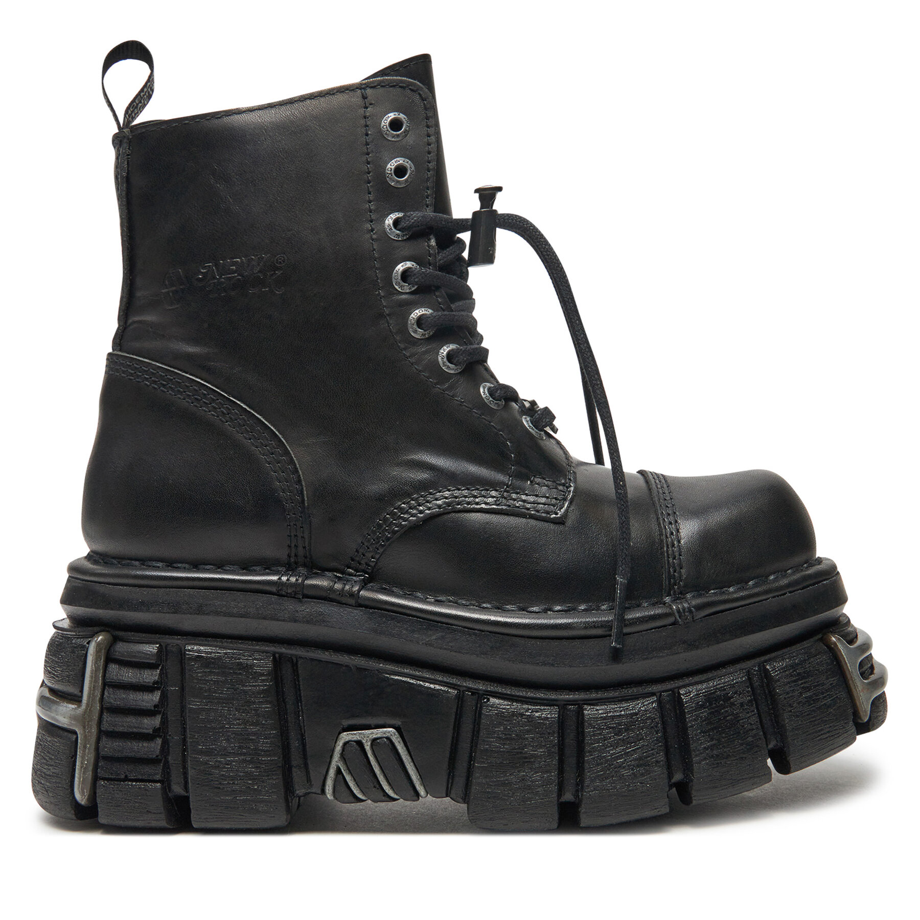 Schnürstiefel NEW ROCK M-NEWMILI083-S37 Schwarz von New Rock