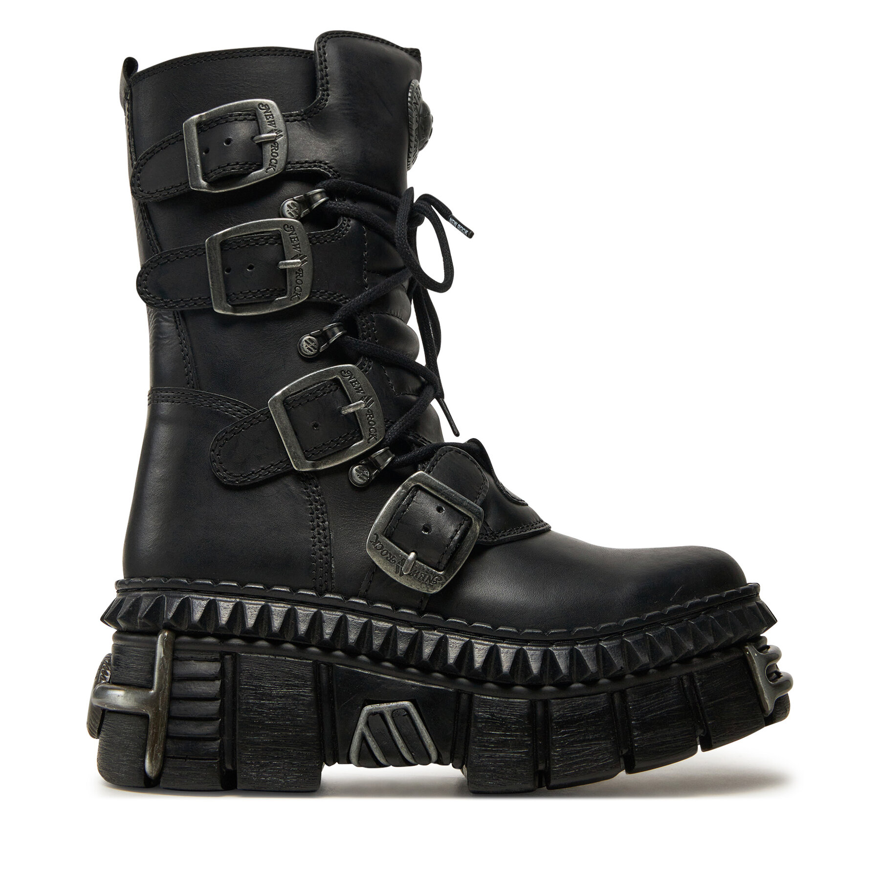 Schnürstiefel NEW ROCK M-WALL373-S10 Schwarz Schnürstiefel NEW ROCK M-WALL373-S10 Schwarz von New Rock