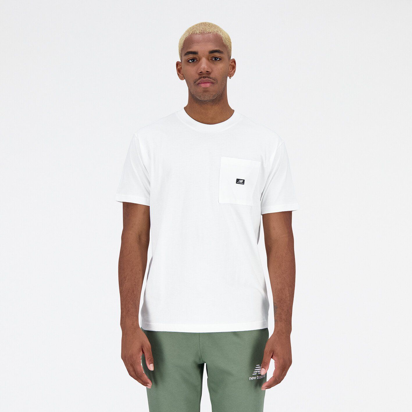 New balance Essentials Reimagined Pocket T-Shirt-M M von New balance