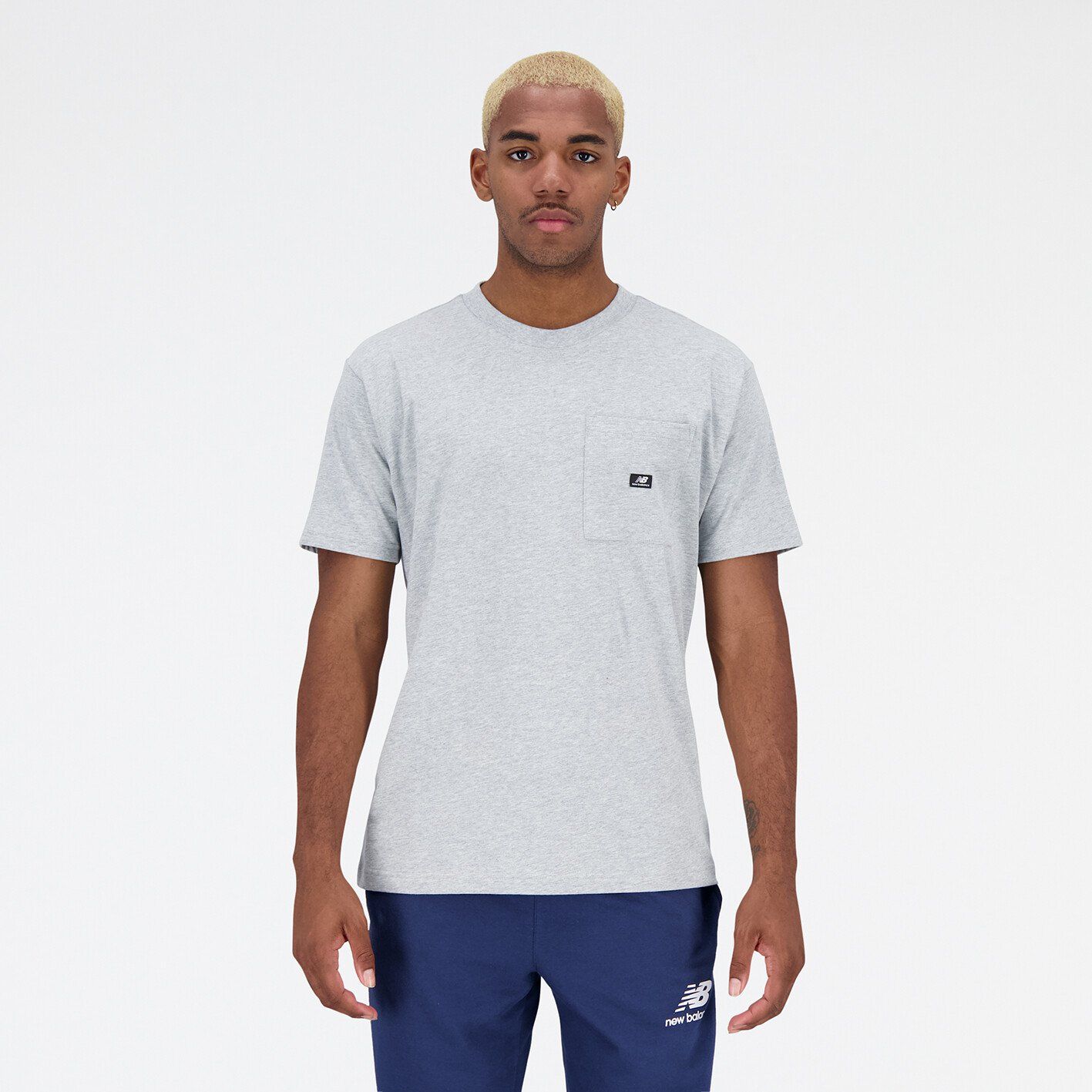 New balance Essentials Reimagined Pocket T-Shirt-M M von New balance