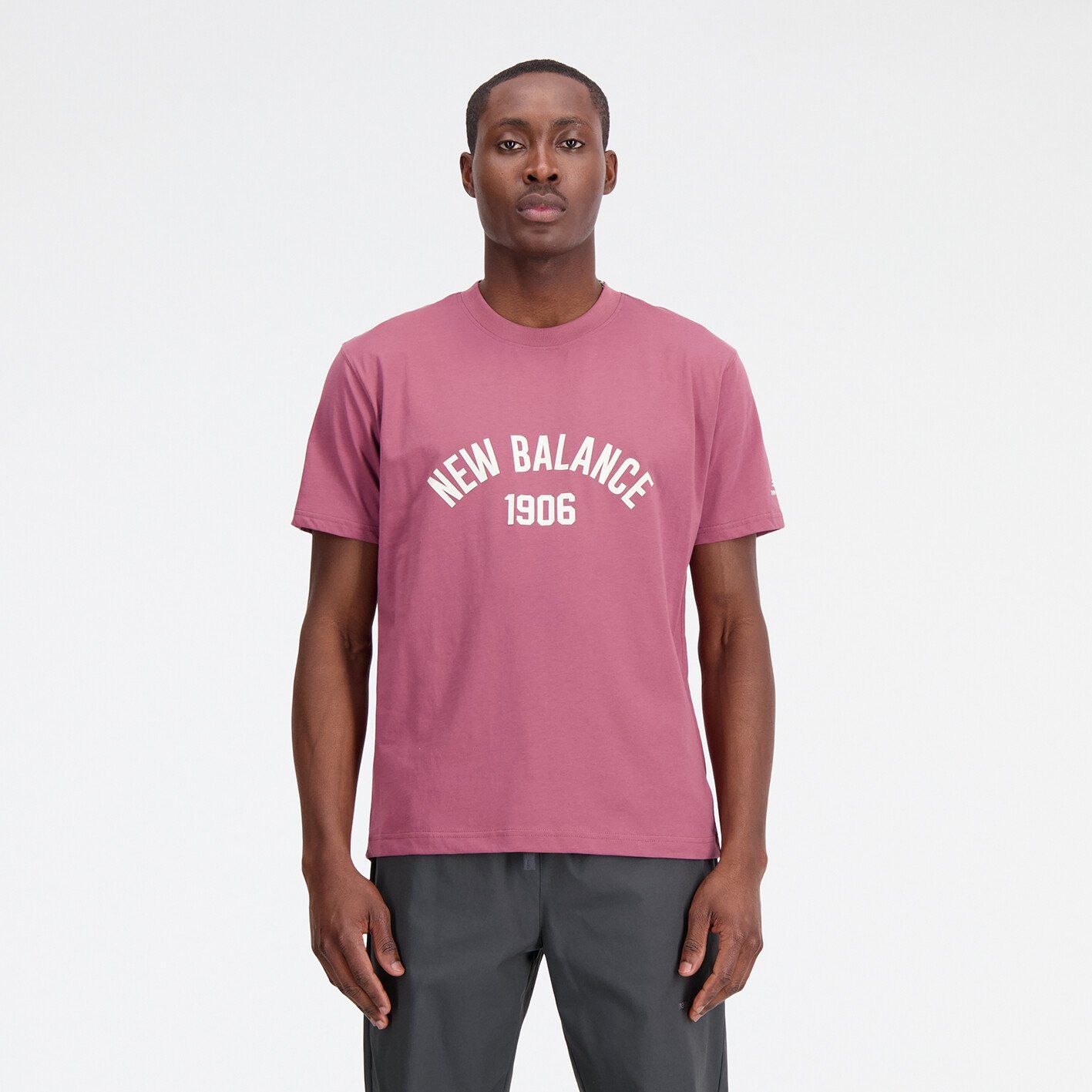 New balance Essentials Varsity T-Shirt-M M von New balance