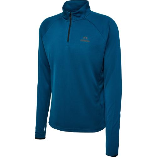 Einzelstück Newline Nwlphoenix 1/2 Zip L/S Men - majolica blue (Grösse: S) von Newline