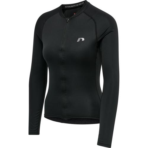 Einzelstück Newline Womens Core Bike L/S Jersey - black (Grösse: S) von Newline