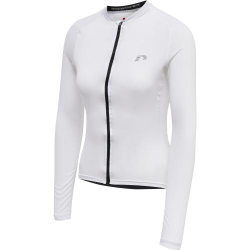 Einzelstück Newline Womens Core Bike L/S Jersey - white (Grösse: S) von Newline