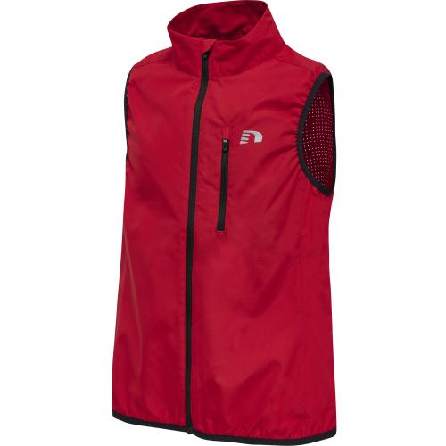 Newline Kids Core Gilet - tango red (Grösse: 128) von Newline