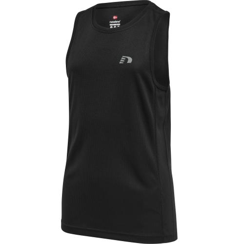 Newline Kids Core Running Singlet - black (Grösse: 152) von Newline