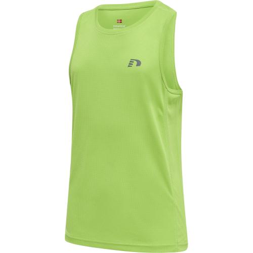 Newline Kids Core Running Singlet - green flash (Grösse: 128) von Newline