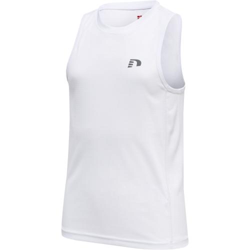 Newline Kids Core Running Singlet - white (Grösse: 128) von Newline