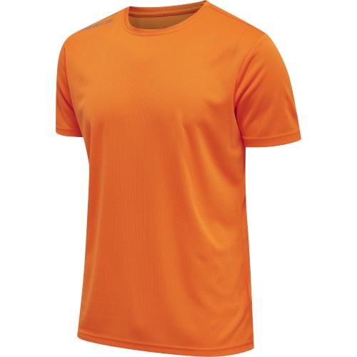 Newline Men Core Functional T-Shirt S/S - orange tiger (Grösse: 2XL) von Newline