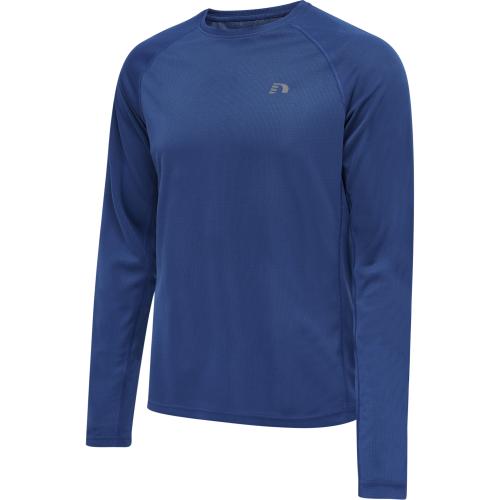 Newline Men Core Running T-Shirt L/S - true blue (Grösse: 2XL) von Newline