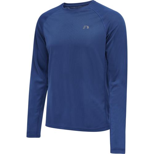 Newline Men Core Running T-Shirt L/S - true blue (Grösse: S) von Newline