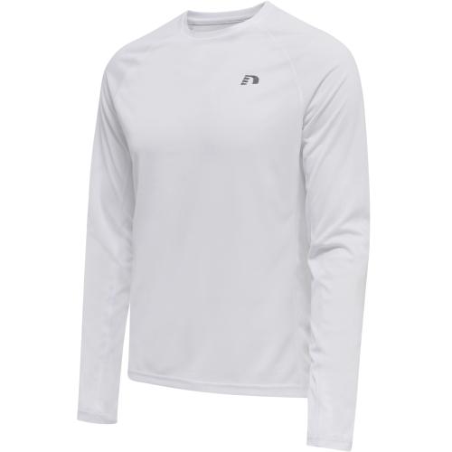 Newline Men Core Running T-Shirt L/S - white (Grösse: 2XL) von Newline