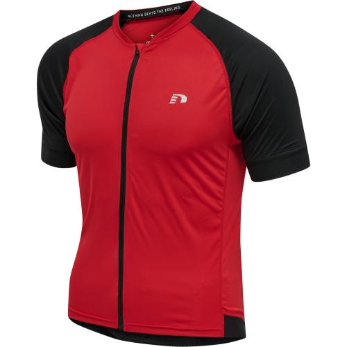 Newline Mens Core Bike Jersey - tango red (Grösse: 2XL) von Newline